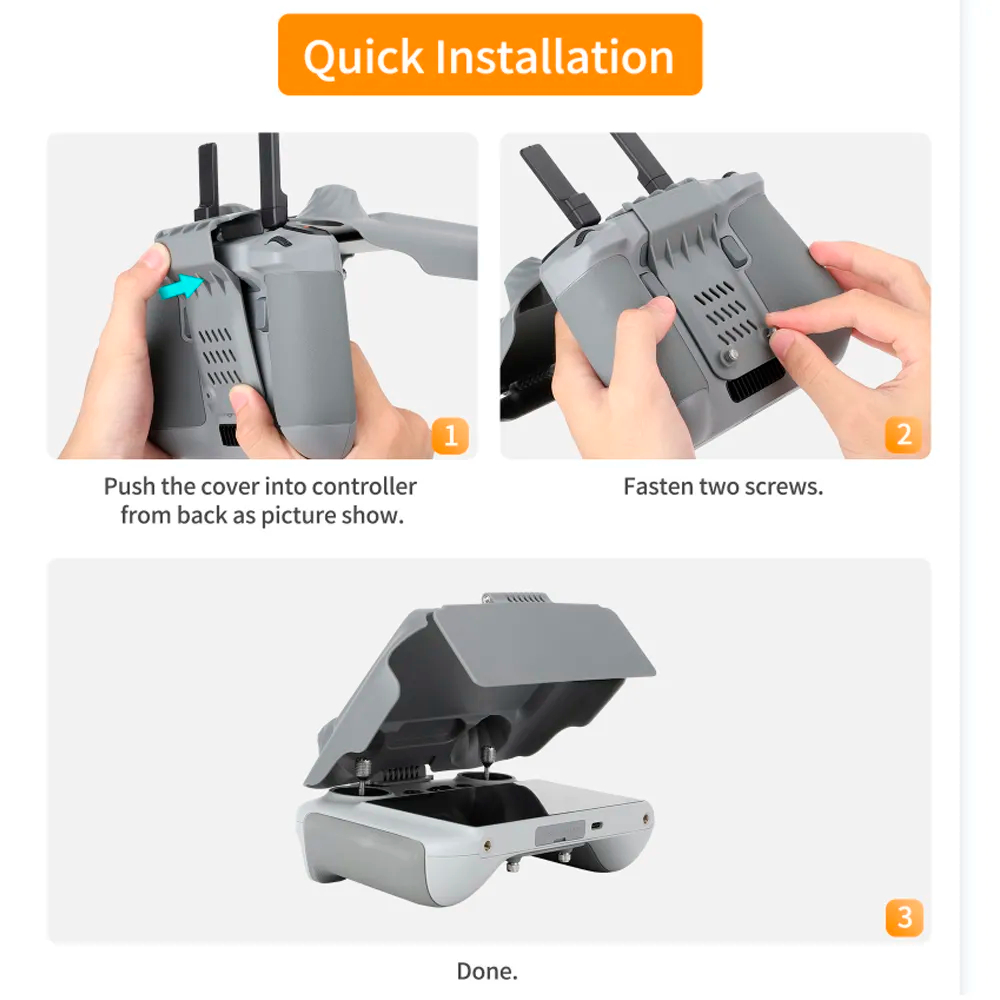 Protezione dello schermo Shell - Dji Drone Mini 4 Pro recensione e prezzo