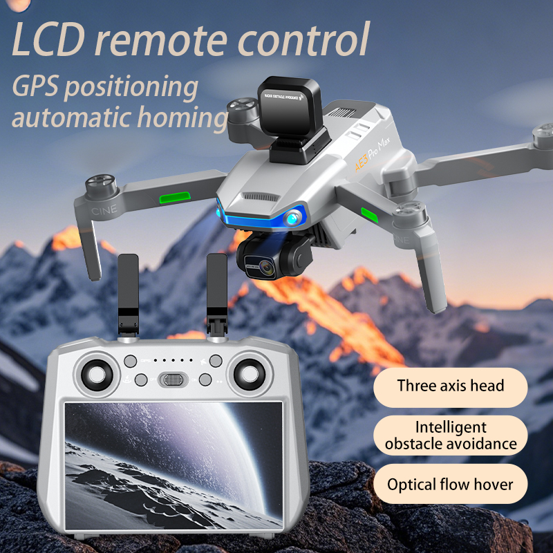AE3 PRO Max NUOVO LCD SC GPS D - Drone Gimbal Brushless recensione e prezzo