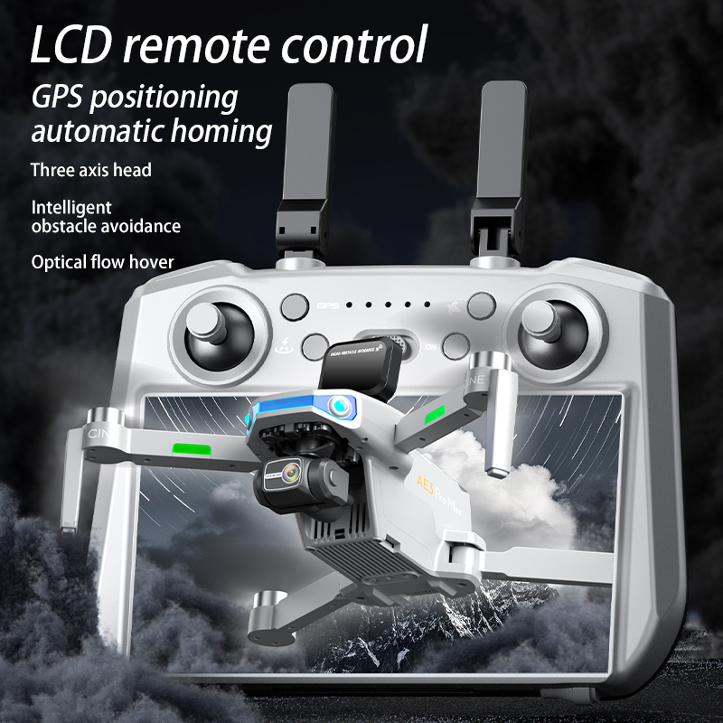AE3 PRO Max NUOVO LCD SC GPS D - Drone Gimbal Brushless recensione e prezzo