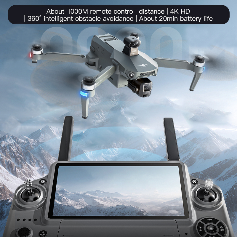 KF100 MAX GPS Drone 4K Fotocam - Drone Gimbal Brushless recensione e prezzo