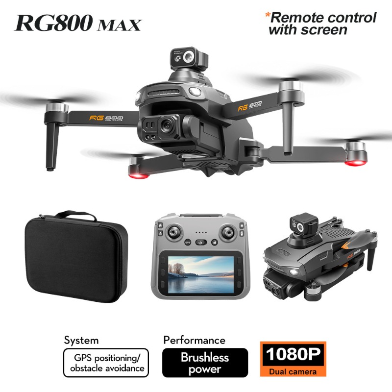 NUOVO RG800 MAX Drone 1080P HD - Drone Gimbal Brushless recensione e prezzo