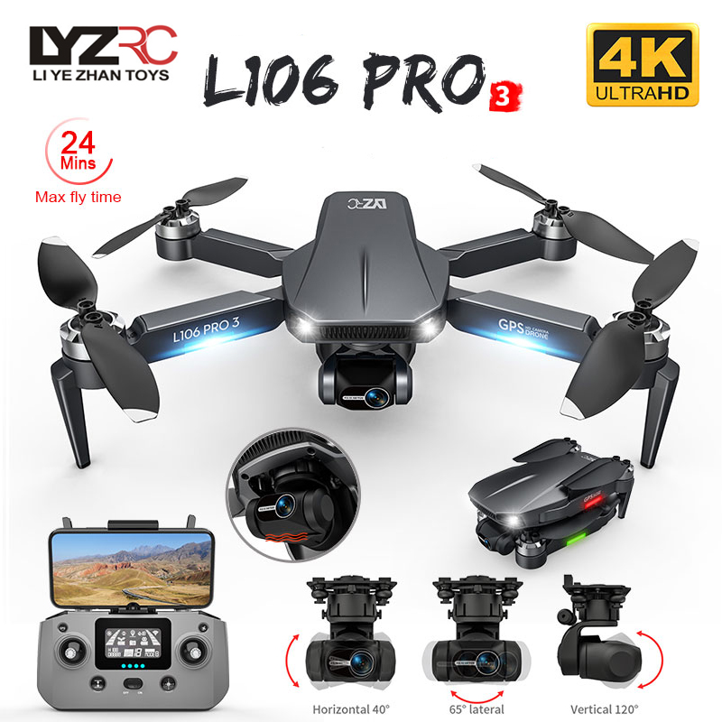 L106 Pro 3 Drone 5G WIFI FPV p - Drone Gimbal Brushless recensione e prezzo