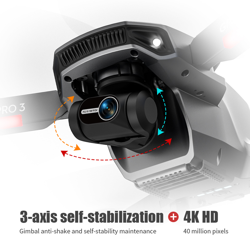L106 Pro 3 Drone 5G WIFI FPV p - Drone Gimbal Brushless recensione e prezzo
